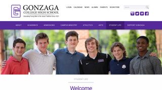 Gonzaga College High School | Washington, DC | Student Life