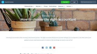 Choose The Right Accountant | Small Business Guide | Xero ZA