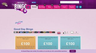 Good Day Bingo | Bingo Review - No Deposit Bingo