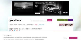 Sign up to the Good Food newsletter! | BBC Good Food