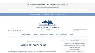 Good Sam Trip Planner - The Touring Camper