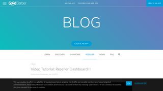 Video Tutorial: Reseller Dashboard II | GoodBarber
