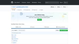 GoodData Python Client Library - GitHub