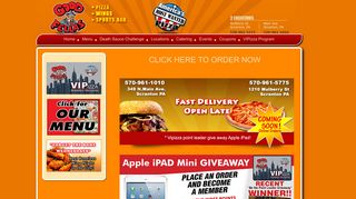 GoodFellas Pizza Mobile Web