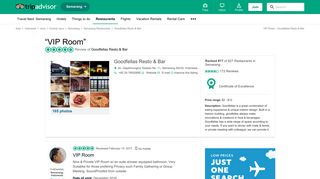VIP Room - Review of Goodfellas Resto & Bar, Semarang, Indonesia ...