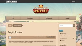 Login Screen — Goodgame Empire Forum