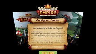 Goodgame Empire | Play the game here!