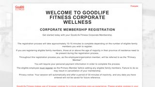 Corporate Wellness | GoodLife Fitness: Welcome