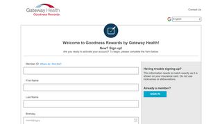 Goodness Rewards by Gateway Health!