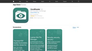 GoodReader on the App Store - iTunes - Apple