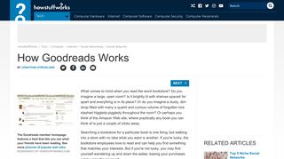 How Goodreads Works | HowStuffWorks