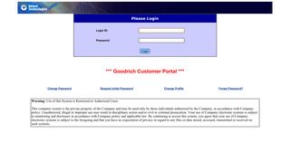 Delegated Management Services - Goodrich Customer Portal