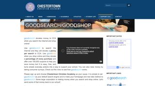 Goodsearch/Goodshop | CCA