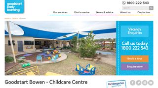 Child Care Bowen | Goodstart - Goodstart Early Learning