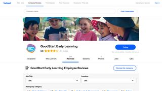 GoodStart Early Learning Employee Reviews - Indeed