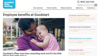 Employee Benefits | Goodstart