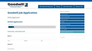 Goodwill Job Application | Goodwill Beaumont