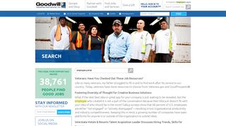 employee portal | Search Results | Goodwill Industries International, Inc.