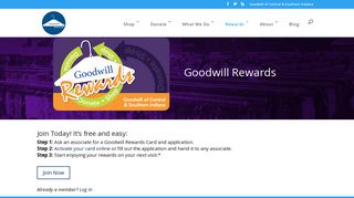 Goodwill Rewards | Goodwill Central & Southern IN