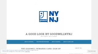 The Goodwill Rewards Card: Sign Up & Save! – A GOOD LOOK by ...