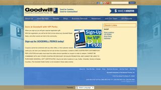 VIP Perks - Goodwill Industries of Southwest Florida