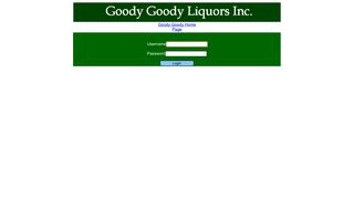 Vendor Login - Goody Goody