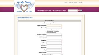 Wholesale Users | Goody Goody - Goody Goody Shoes