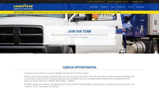 Careers at Goodyear Commercial Tire & Service Centers | Goodyear ...