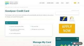 Goodyear Credit Card - Credit Card Insider