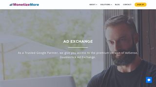 MonetizeMore | Google Doubleclick Ad Exchange Sign Up | AdX
