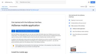 AdSense mobile application - AdSense Help - Google Support