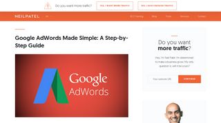 Google AdWords Made Simple: A Step-by-Step Guide - Neil Patel