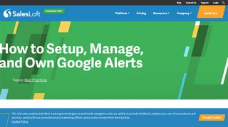 How to Setup, Manage, and Own Google Alerts - SalesLoft