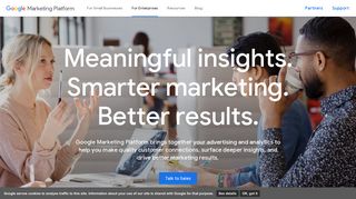 Enterprise Advertising & Analytics Solutions - Google Marketing Platform