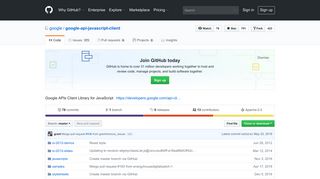 google/google-api-javascript-client - GitHub