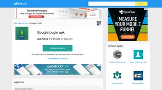 Google Login Apk Download latest version - com.myapp.admin ...