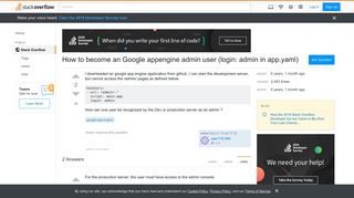 How to become an Google appengine admin user (login: admin in app ...