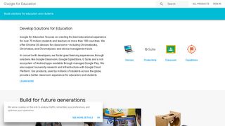 Google for Education | Google Developers