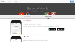 Google - Apps