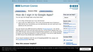 How do I sign in to Google Apps? - IEEE Support Center