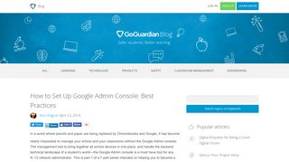 How to Set Up Google Admin Console: Best Practices