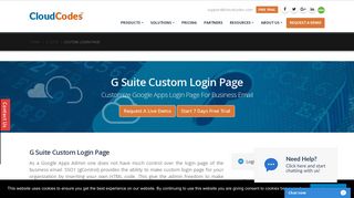 G Suite Custom Login Page – Customize Login Design For Business ...