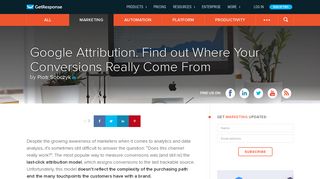 Google Attribution. Find out Where Your Conversions Really Come ...