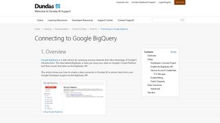 Connecting to Google BigQuery | How-To | Connect to Data ...