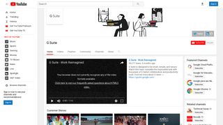 G Suite - YouTube