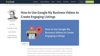 How to Use Google My Business Videos to Create Engaging Listings ...