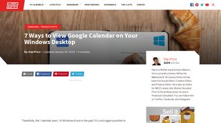7 Ways to View Google Calendar on Your Windows Desktop