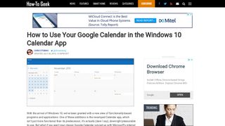 How to Use Your Google Calendar in the Windows 10 Calendar App