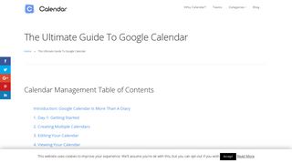 The Ultimate Guide To Google Calendar - Calendar