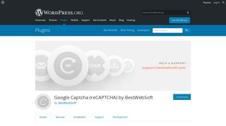 Google Captcha (reCAPTCHA) by BestWebSoft | WordPress.org